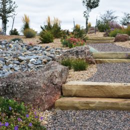 Custom Landscaping With Steps in Fort Collins, CO