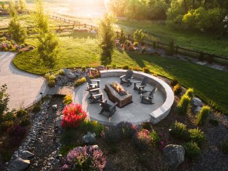 Patio design in Timnath, CO
